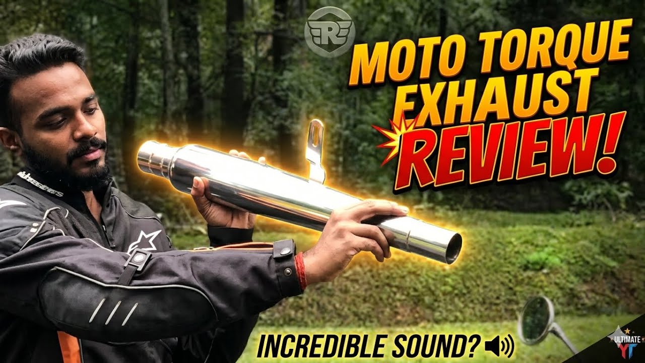 Royal enfield Loud exhaust MOTO TORQUE Beat /classic 350/gunmetal  #mototorque #karnataka #india