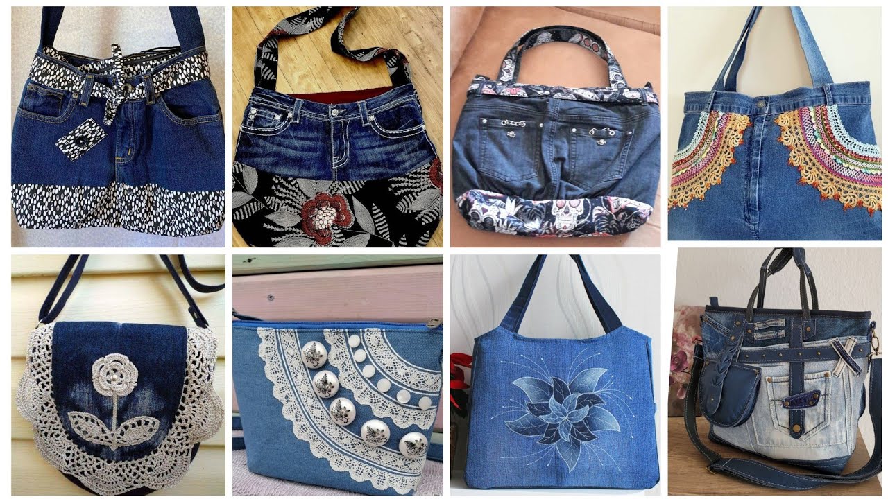 Most demanding denim jeans bags purse ideas for girls 