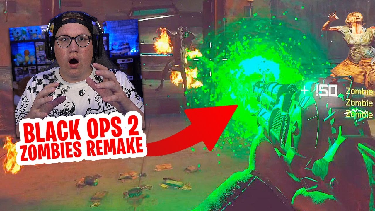 BLACK OPS 2 REMAKE ZOMBIES SPELEN!!!