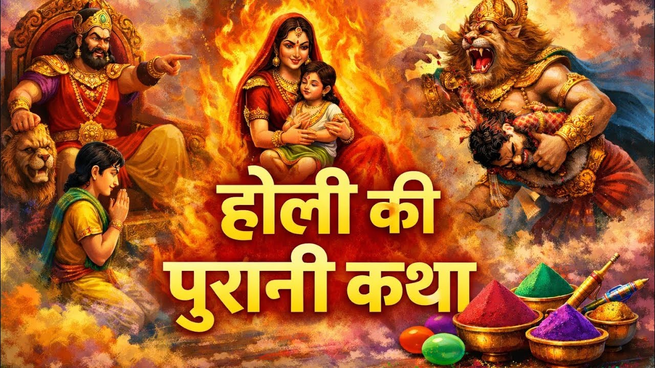 होली की पौराणिक कथा | Holi Ki Katha 