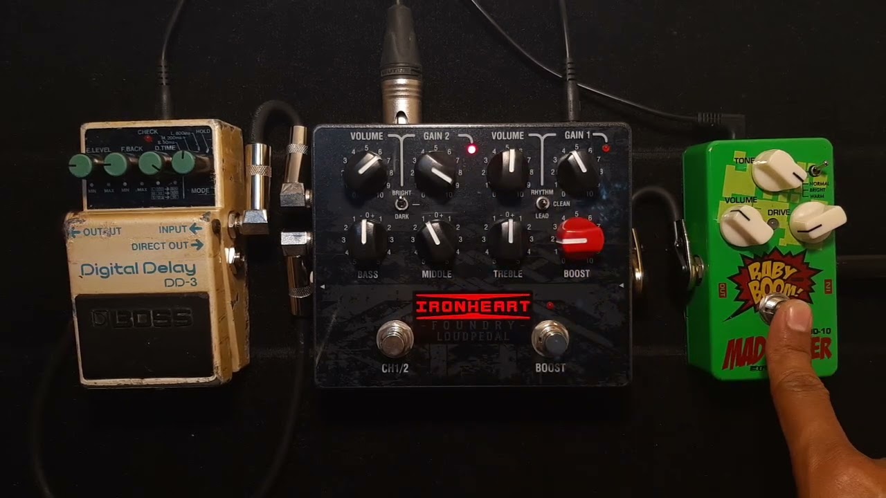 LANEY IRONHEART LOUDPEDAL | DEMO ( NO TALK )