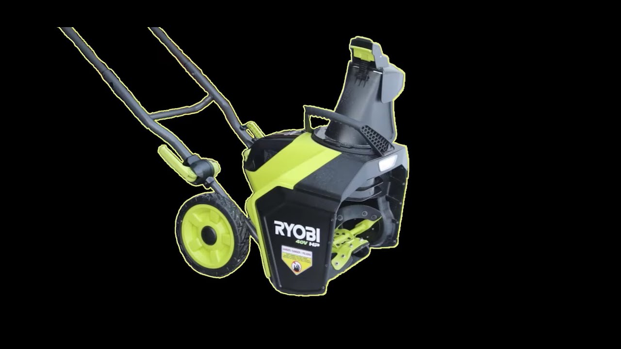 Ryobi 40V 18 Inch Snow Blower Review