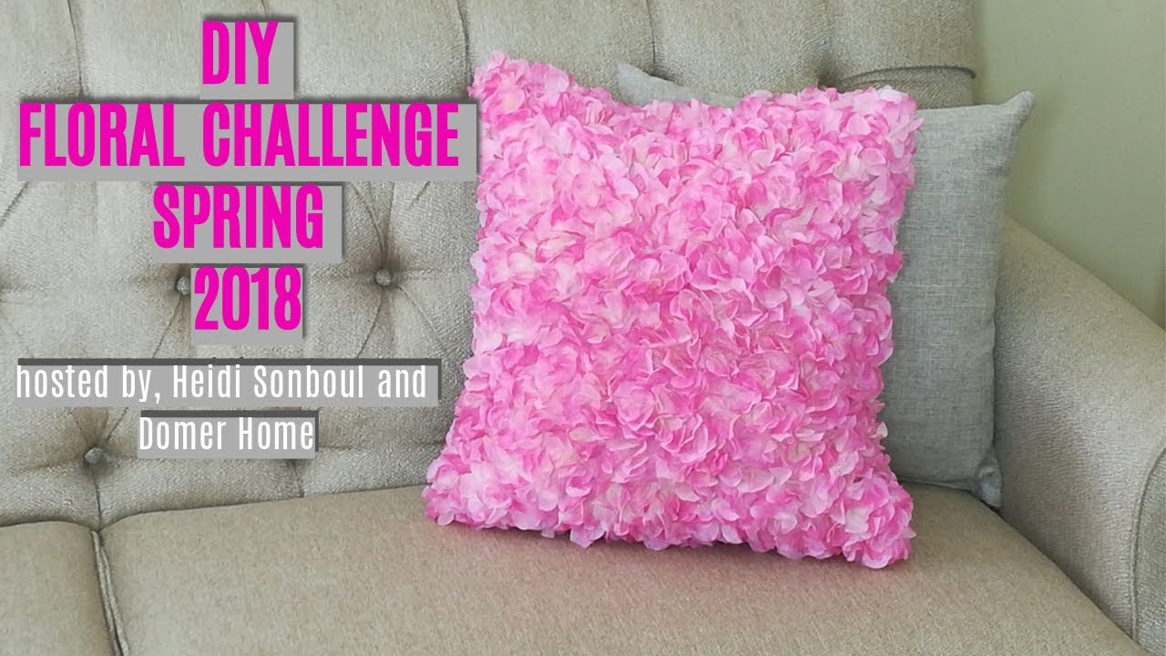 DOLLAR TREE DIY | DIY FLORAL CHALLENGE SPRING | hosts, Heidi Sonboul & Domer Home