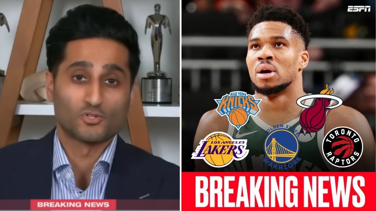 NBA TODAY | Shams Reveals Giannis Trade Destinations: Knicks, Heat, Lakers or Warriors