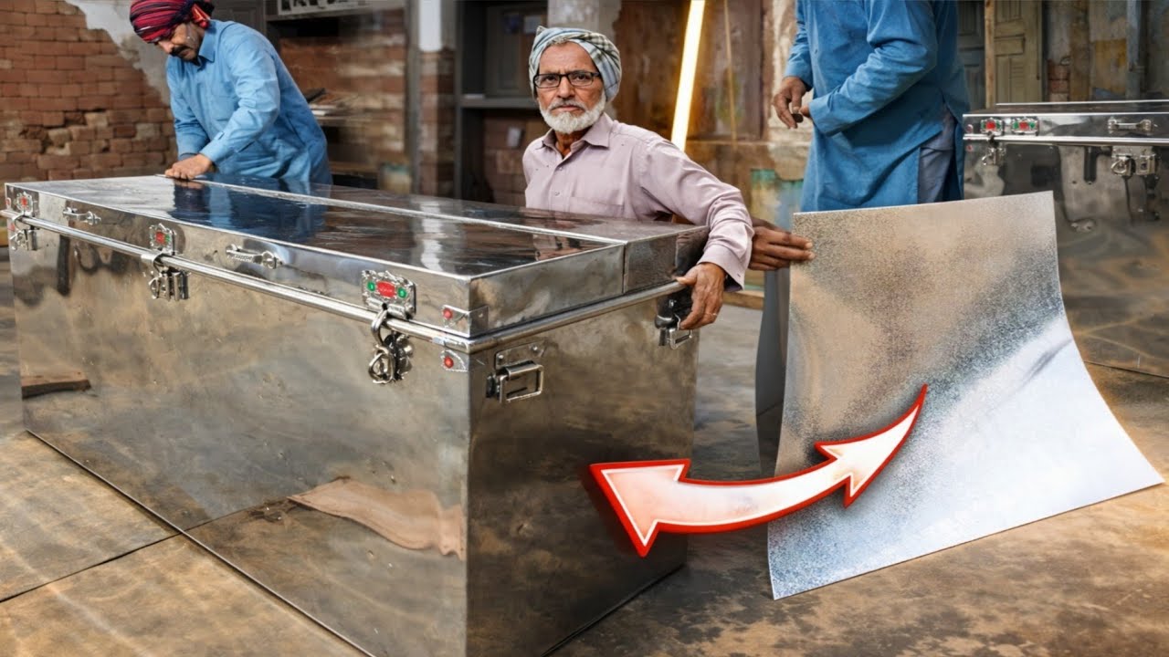 Large Steel Box Manufacturing Process | Heavy Duty Metal Fabrication