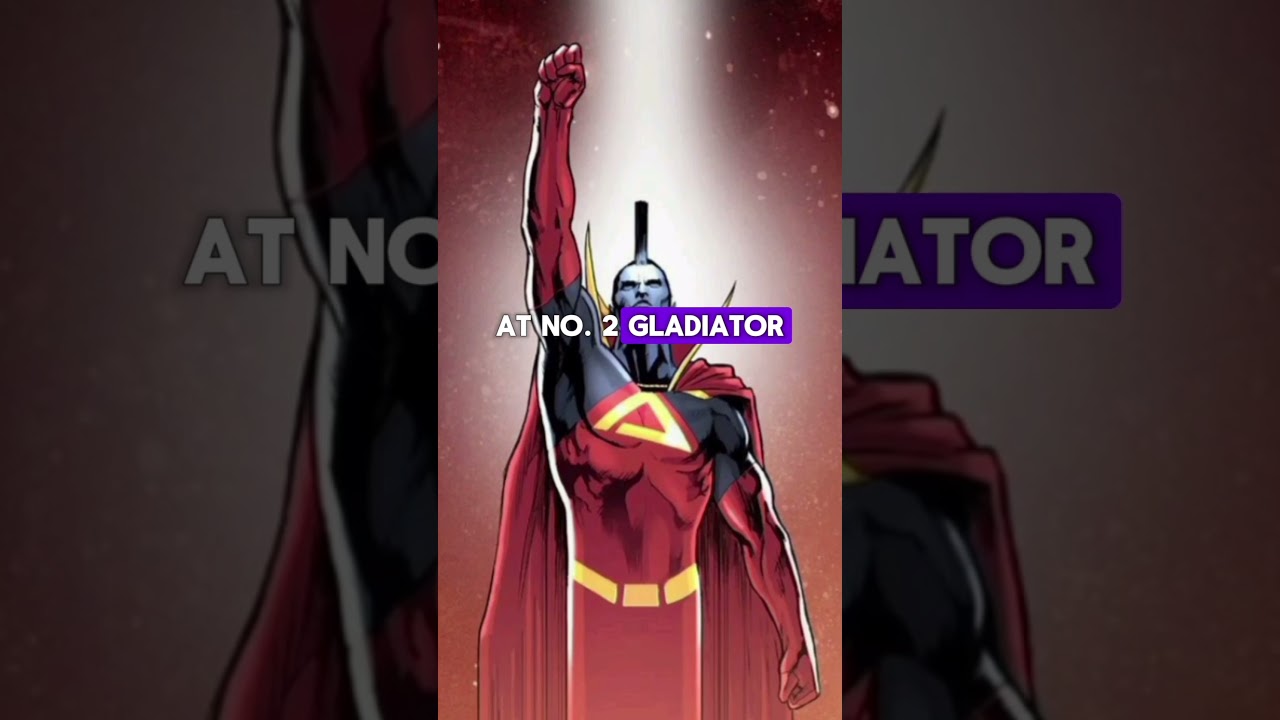 top 5 strongest superman inspired characters #marvel #comics #superman #omniman #shorts  #dc