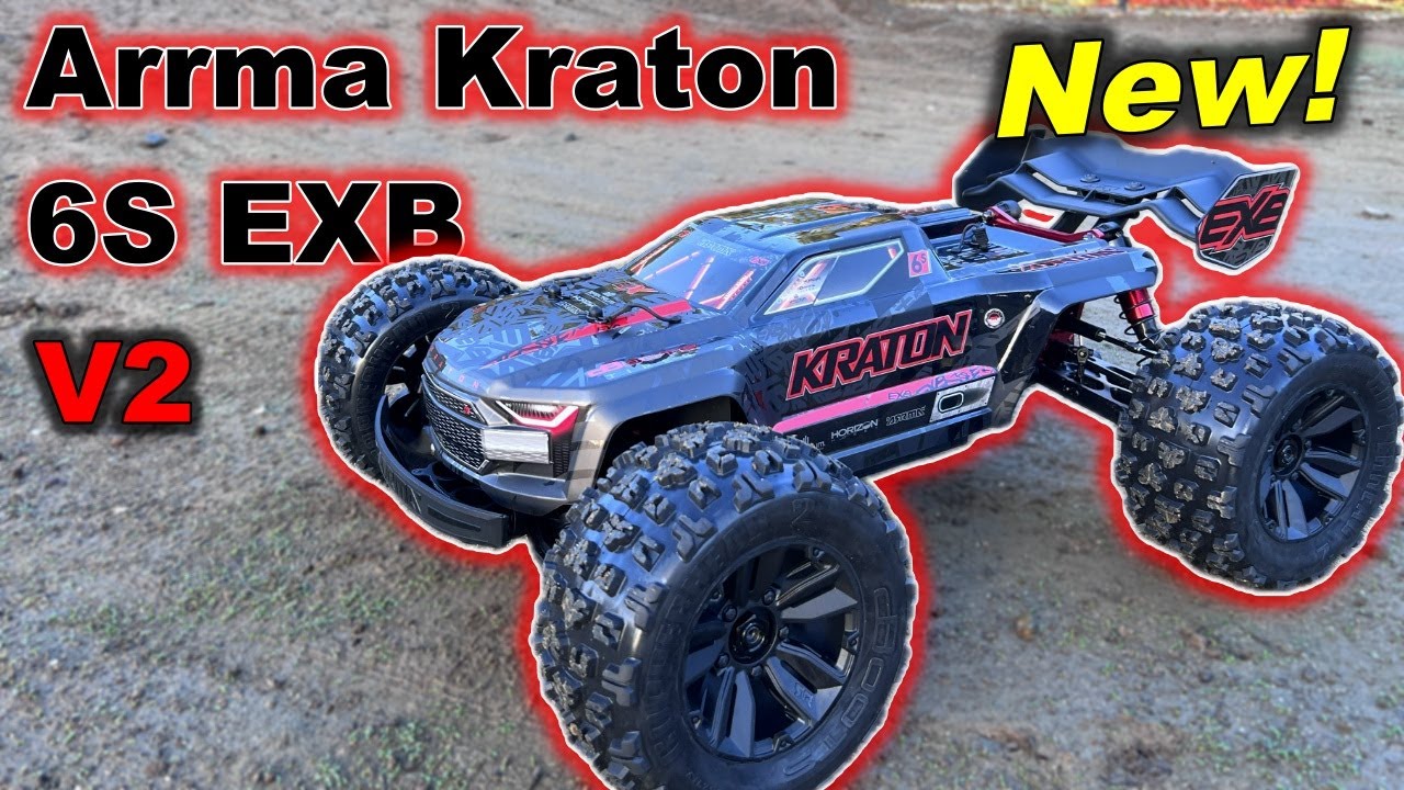 Arrma Kraton 6S EXB V2 First Look Bash — Лучший радиоуправляемый монстр-трак 1/8, настоящий краш-...