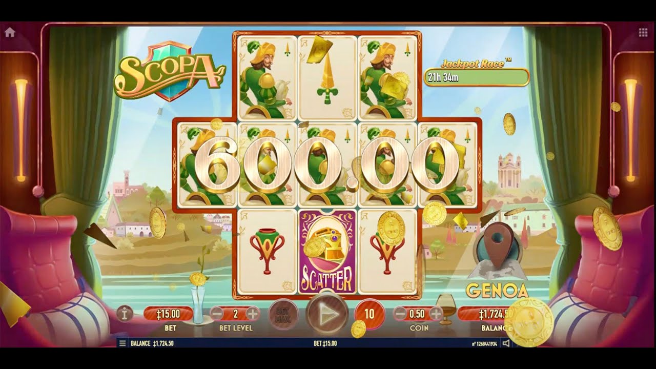 Scopa - Gameplay Demo - Habanero Slots on Gambit Stream turnkey casino, sports betting software