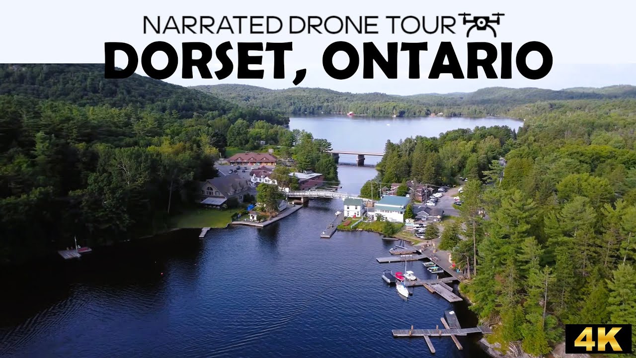 🏞️ Soaring Over Dorset, Ontario | 4K Drone Magic in Ontario's Cottage Country! 🌲