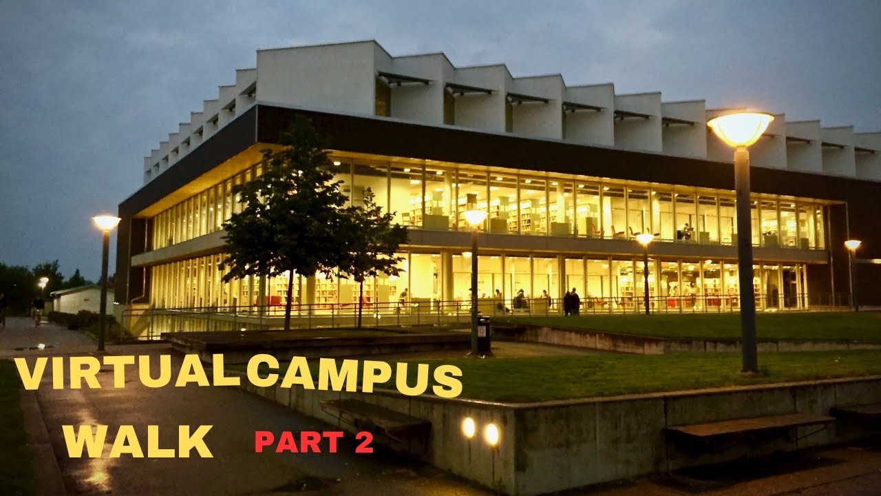 Virtual walk of Linnaeus University |Campus Walk with Buildings #StudyInSweden #VirtualCampusTour