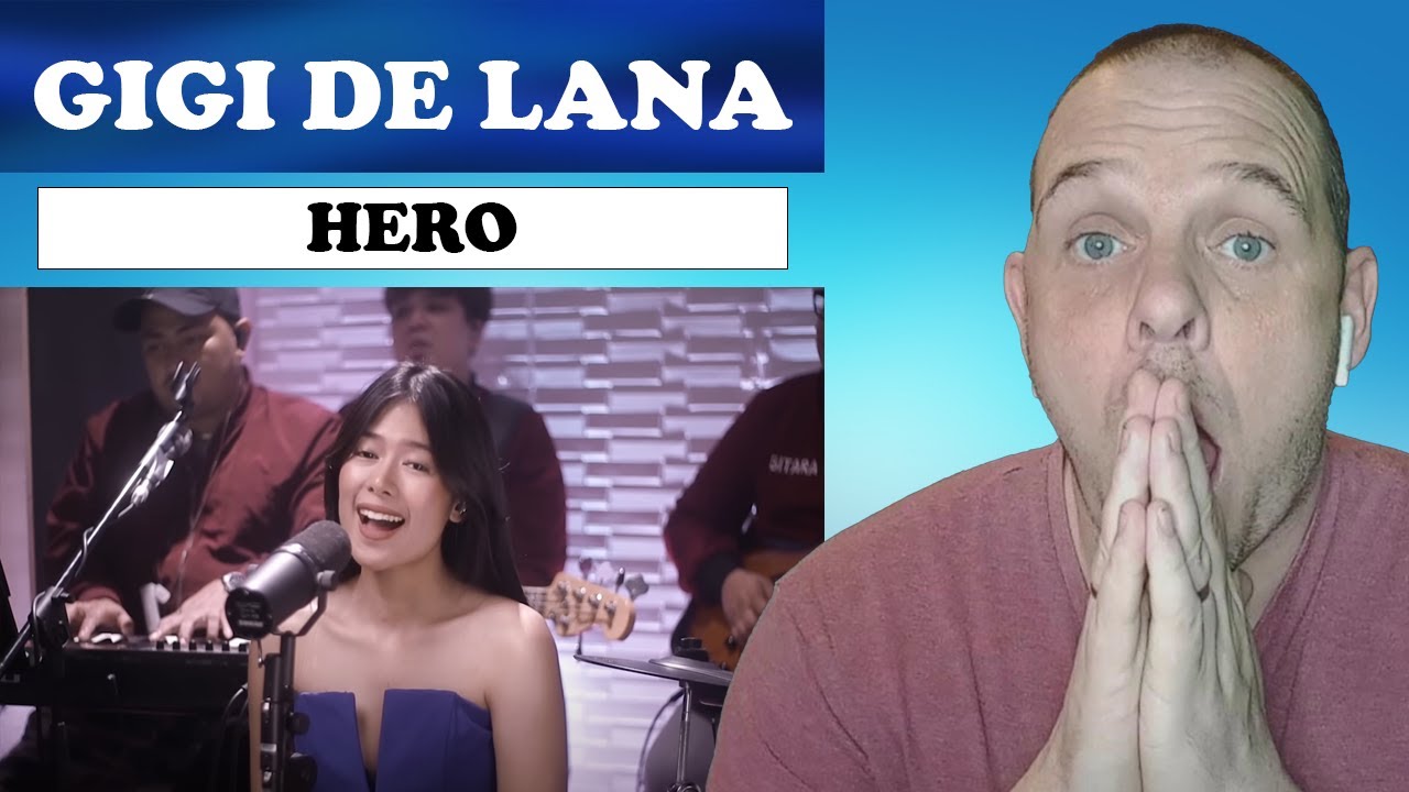 Gigi De Lana - Hero [ REACTION ] Mariah Carey Cover