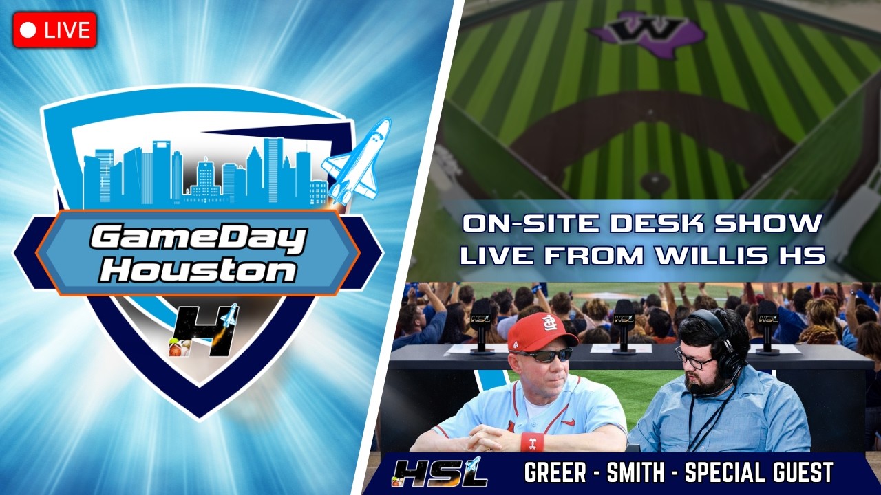 Gameday Houston On-Site Network Desk Show | Waller vs Willis from Willis, TX | TX HS Baseball