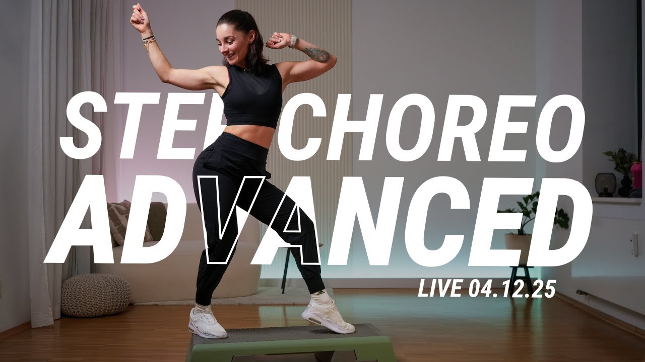 Step Aerobic Advanced Choreo | Live 04.12.25 | Step Aerobic Class #stepaerobics