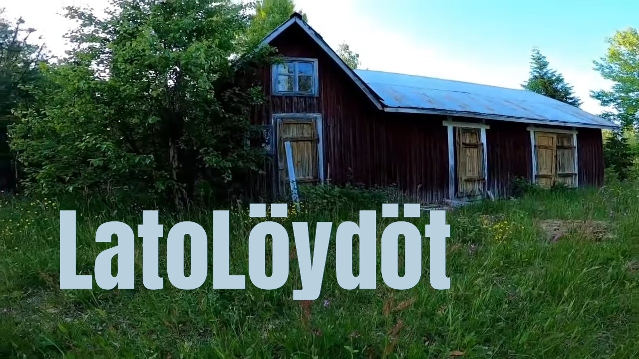 Urbex Latolöytöjä, maatalon piharakennuksia Ruotsin lapista(ja Paljon mielenkiintoista tavaraa)