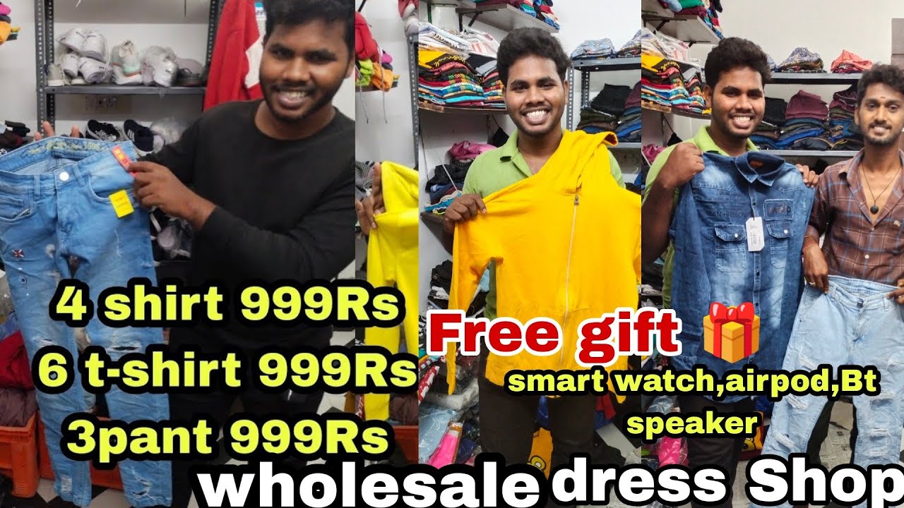 famous dress Shop pondicherry 6 T-shirt999Rs,3shirt999Rs,3pant999Rs #dressmarket #wholesaledressshop