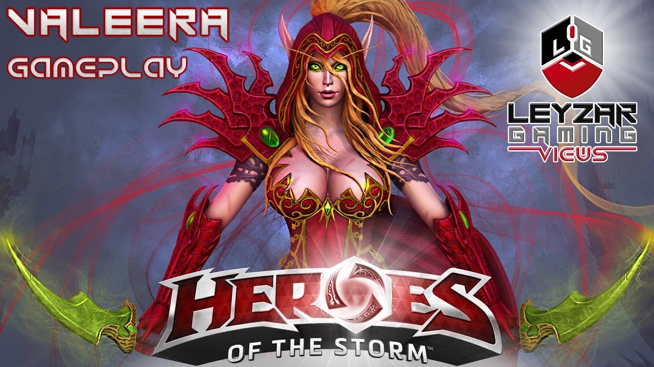 Heroes of the Storm (Gameplay) - Valeera Sanguinar (HotS Valeera Gameplay Quick Match)
