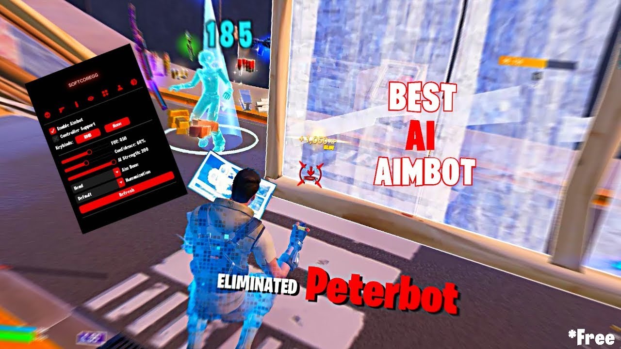 Using The Best FREE AI AIMBOT in Fortnite | ft. softcoregg