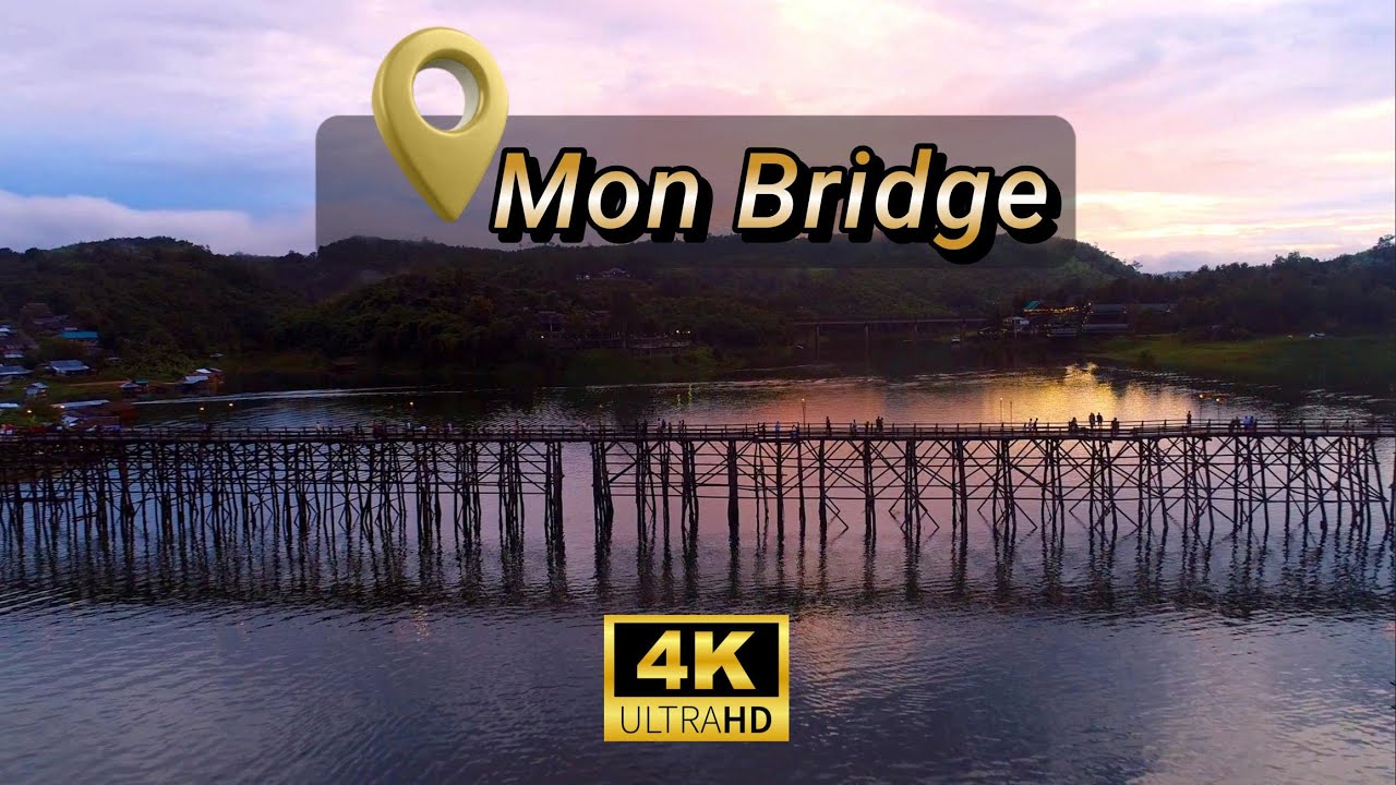 🇹🇭 Mon Bridge | สะพานมอญ | Sangkhlaburi | Kanchanaburi