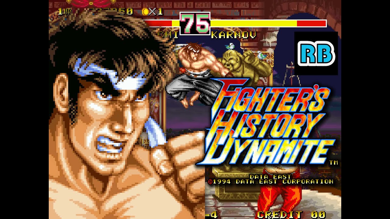 1994 [60fps] Fighter's History Dynamite Mizoguchi ALL