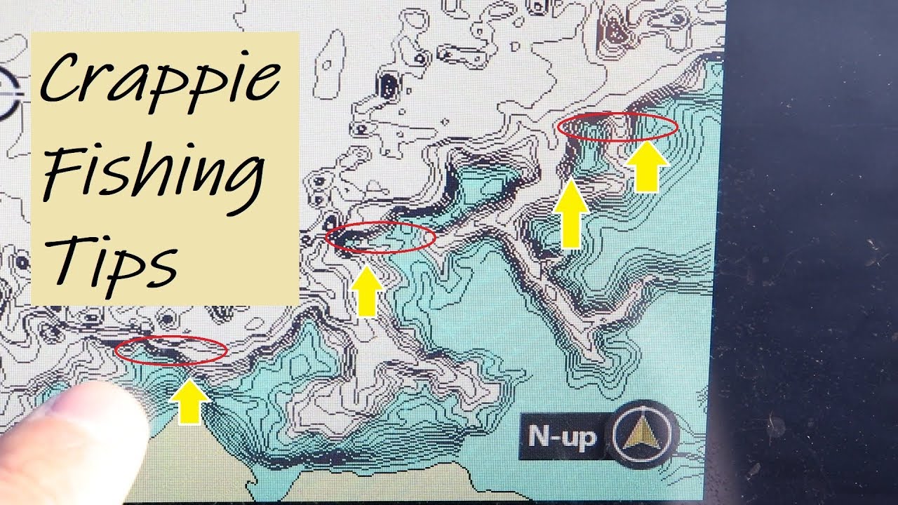 Sonar and lake map Tips for Crappie (Ep.  7 30 Day Challenge)