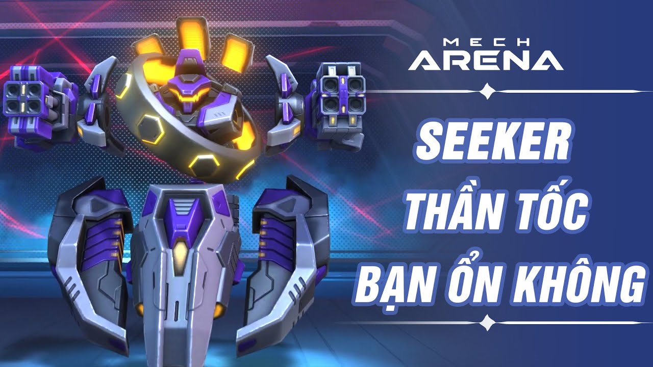 Seeker Thần Tốc - 2v2 đi săn và khiến đối thủ THỞ OXY - Mech Arena