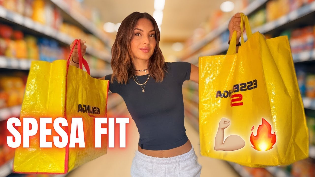 MEGA SVUOTA SPESA 🍎 | Tutto quello che mangio per restare in forma!💪🏼