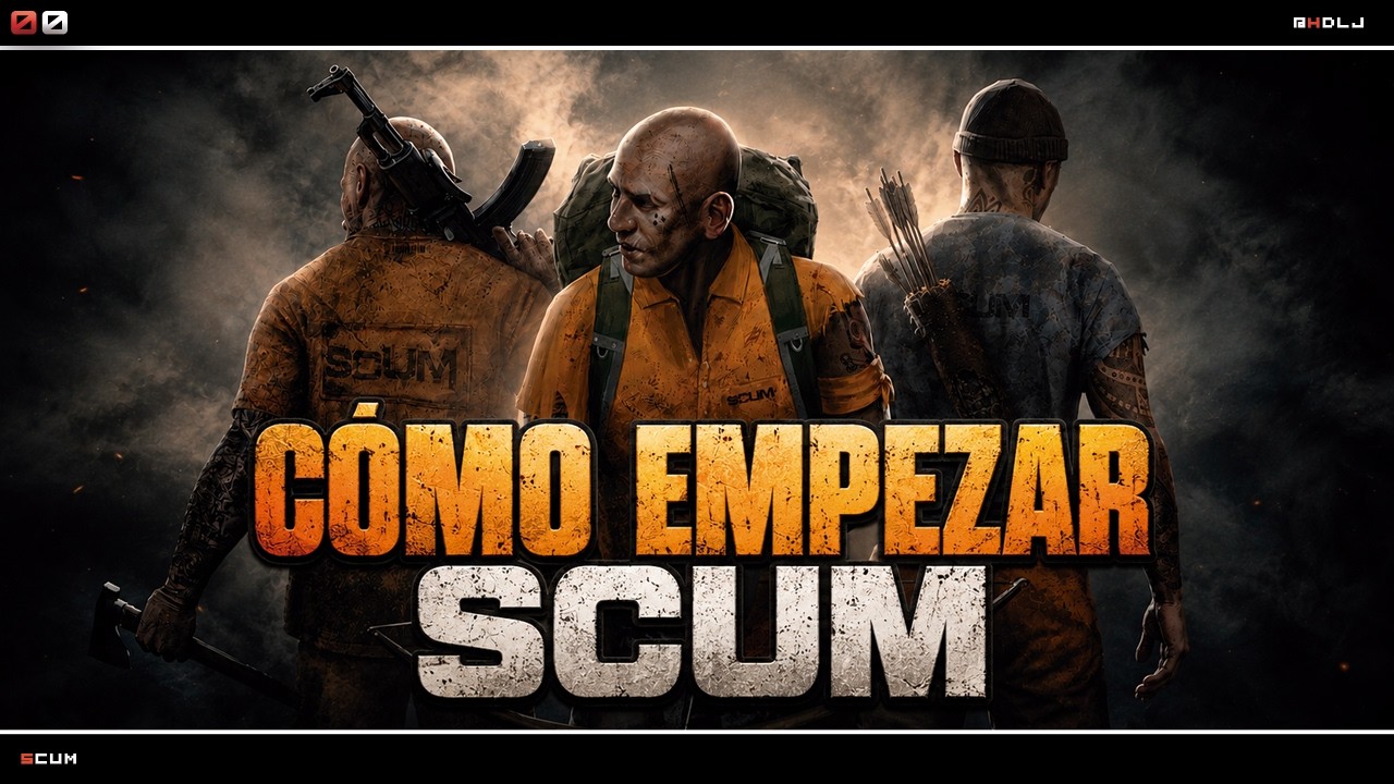 Gu&iacute;a b&aacute;sica de supervivencia en SCUM 2025 GAMEPLAY ESPA&Ntilde;OL