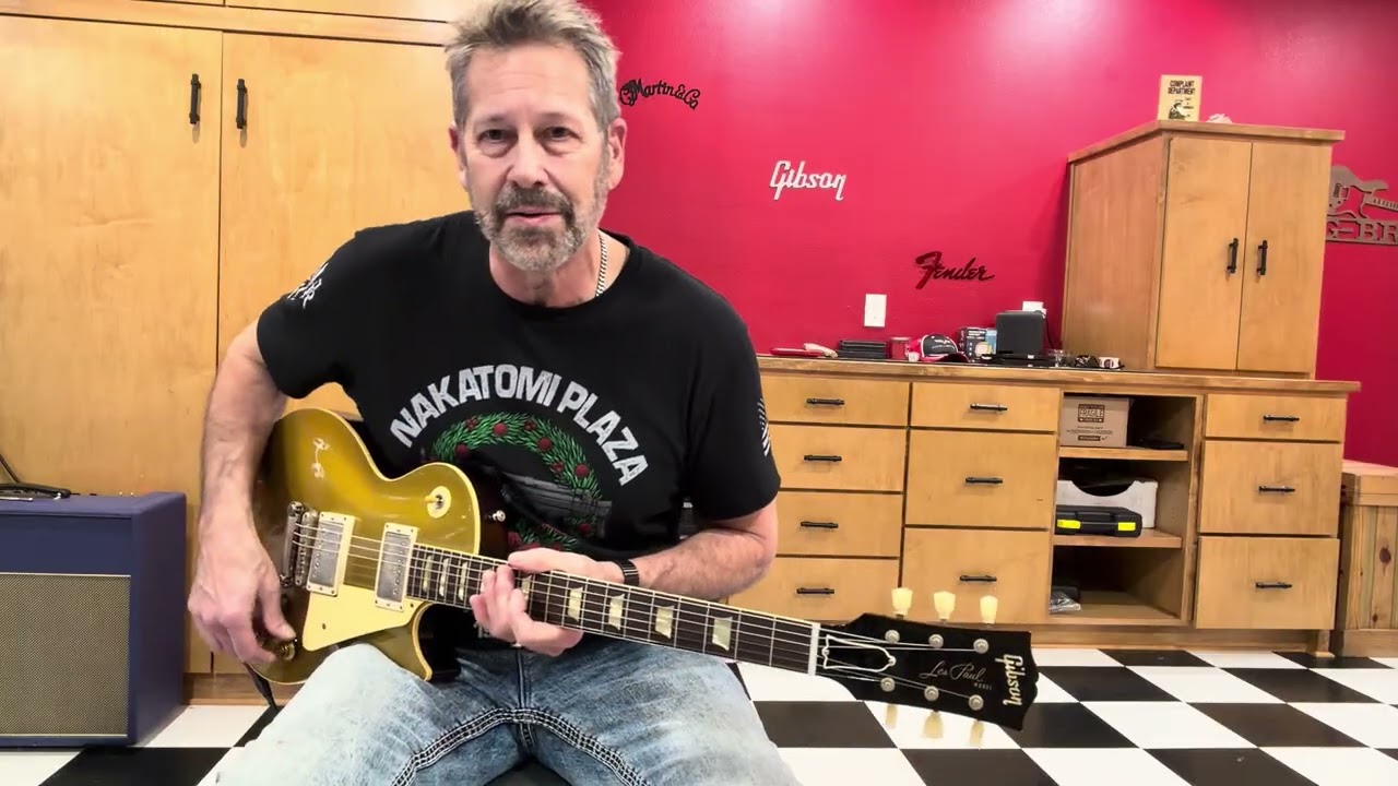 2022 Gibson Les Paul 1957 Custom Shop Goldtop Dark Back