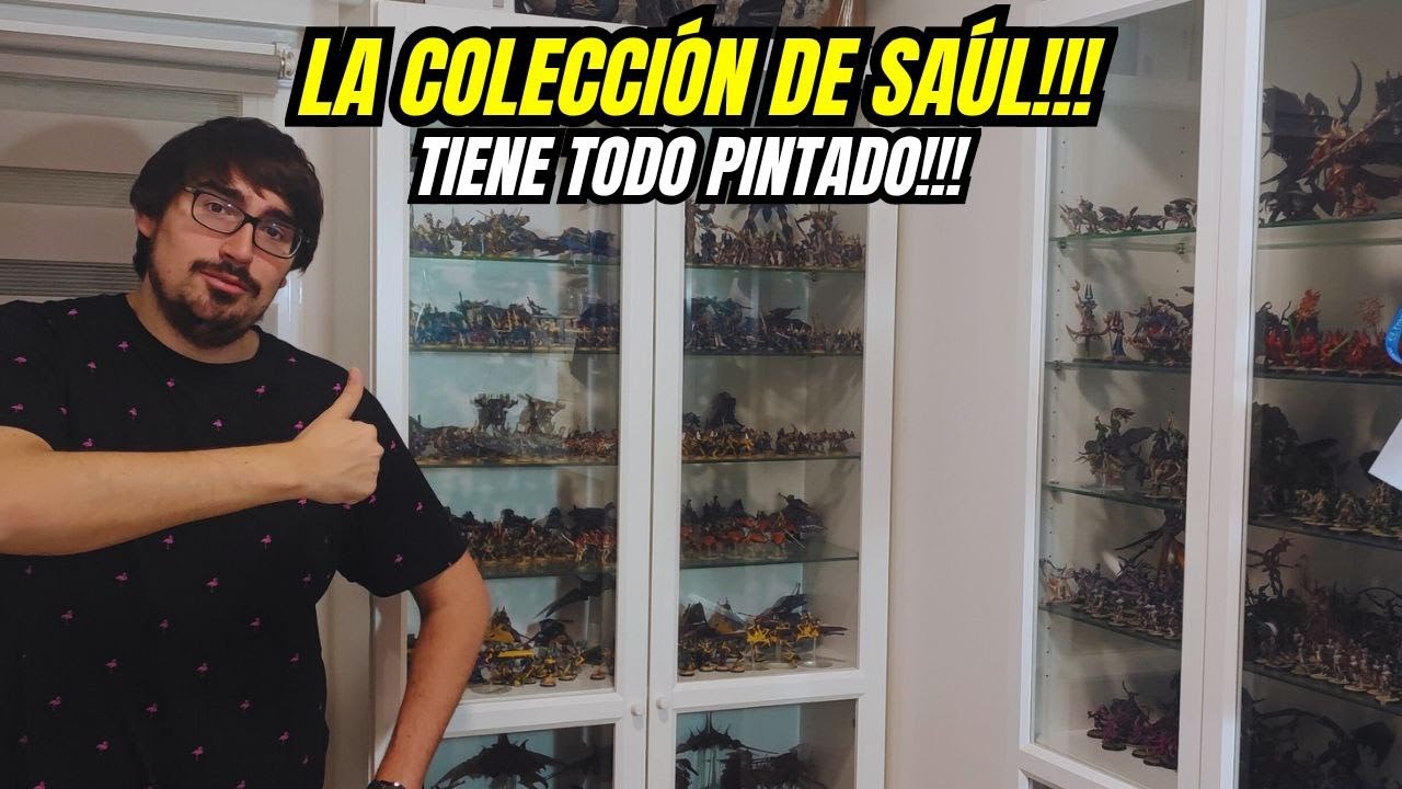 TIENE UNA COLECCIÓN DE MINIATURAS CON MÁS DE 50.000 PUNTOS!!! LA COLECCIÓN DE SAÚL