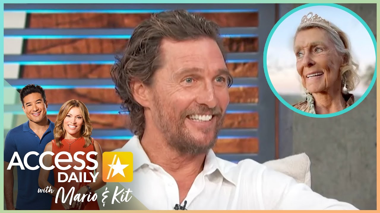 Matthew McConaughey’s Mom Started Rumor That Woody Harrelson Is Related