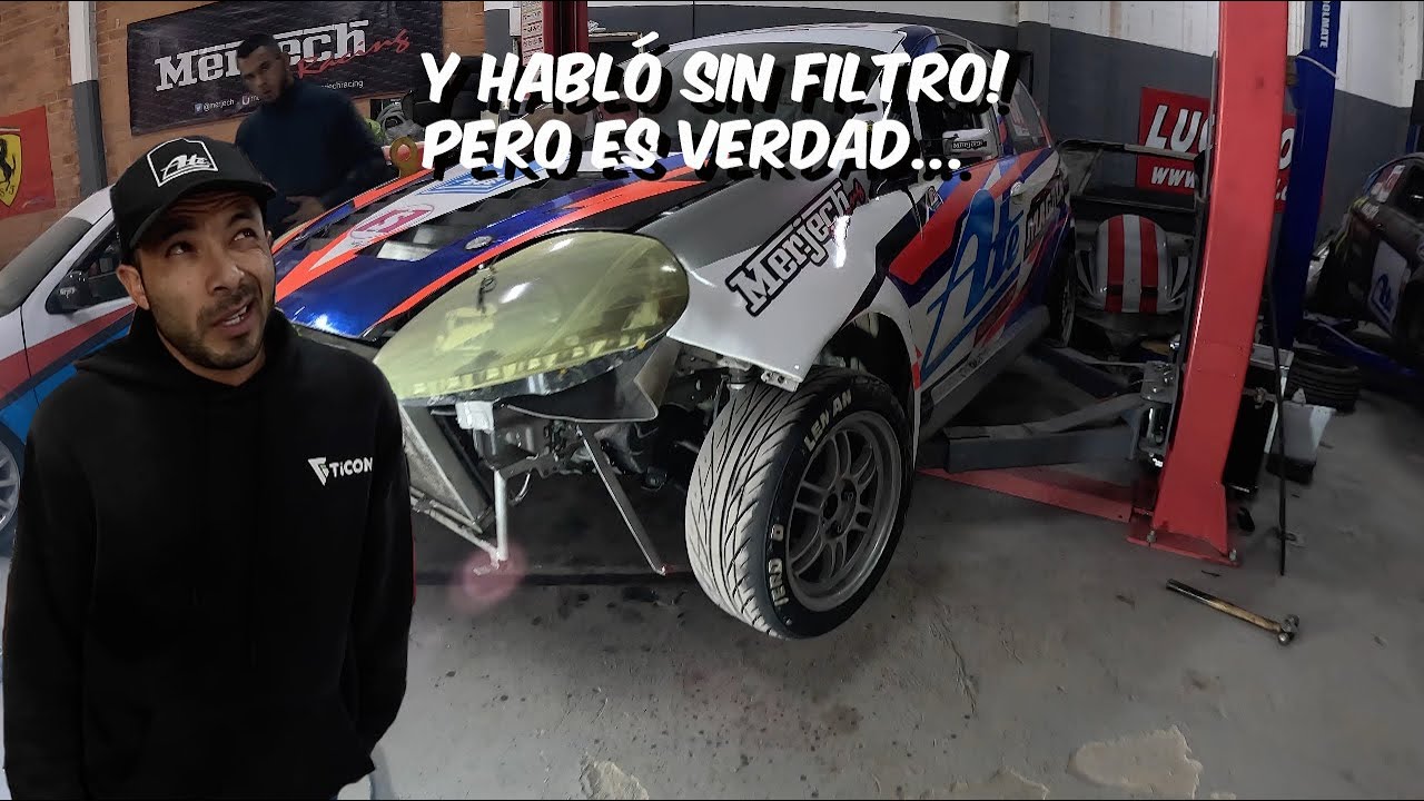 &iquest;PIPE MERJECH HABL&Oacute; DEL AUTOMOVILISMO COLOMBIANO? Tour de los carros de Merjech Racing!