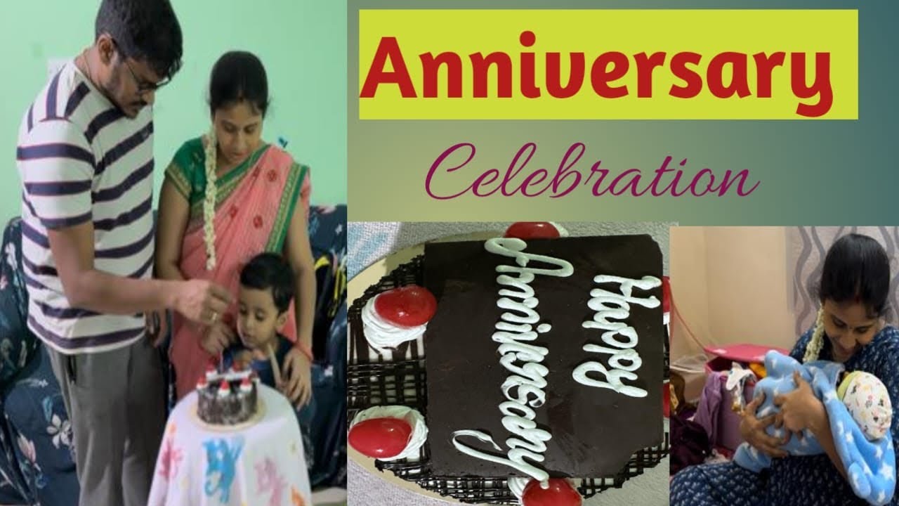 #vlog మా పెళ్లి రోజు ఇలా celebrate చేసుకున్నాము/హ్యాపీ ఫ్యామిలీ