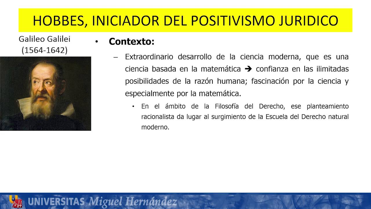 Lec003 El Derecho según el positivismo jurídico (umh1443sp 2016-17)