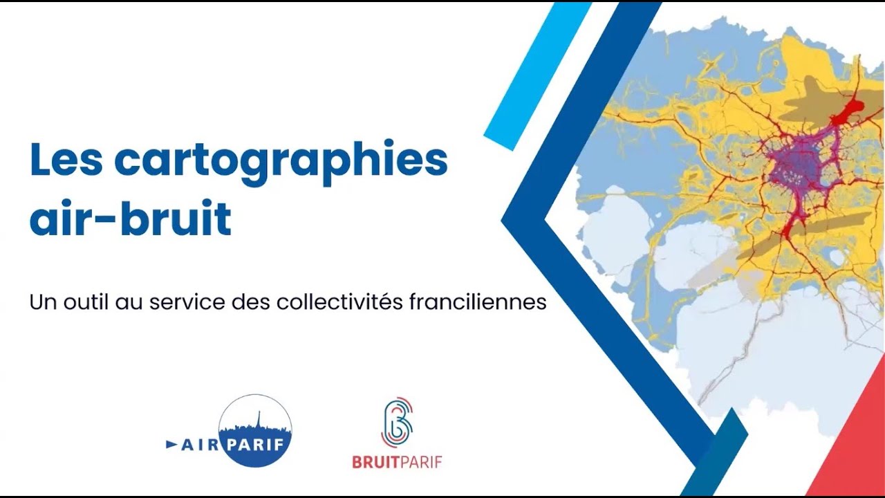 Les cartographies air-bruit : un outil au service des collectivités franciliennes