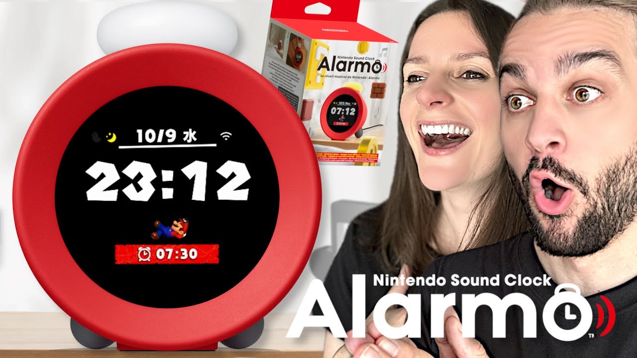 ON TESTE ALARMO LE REVEIL DE NINTENDO !