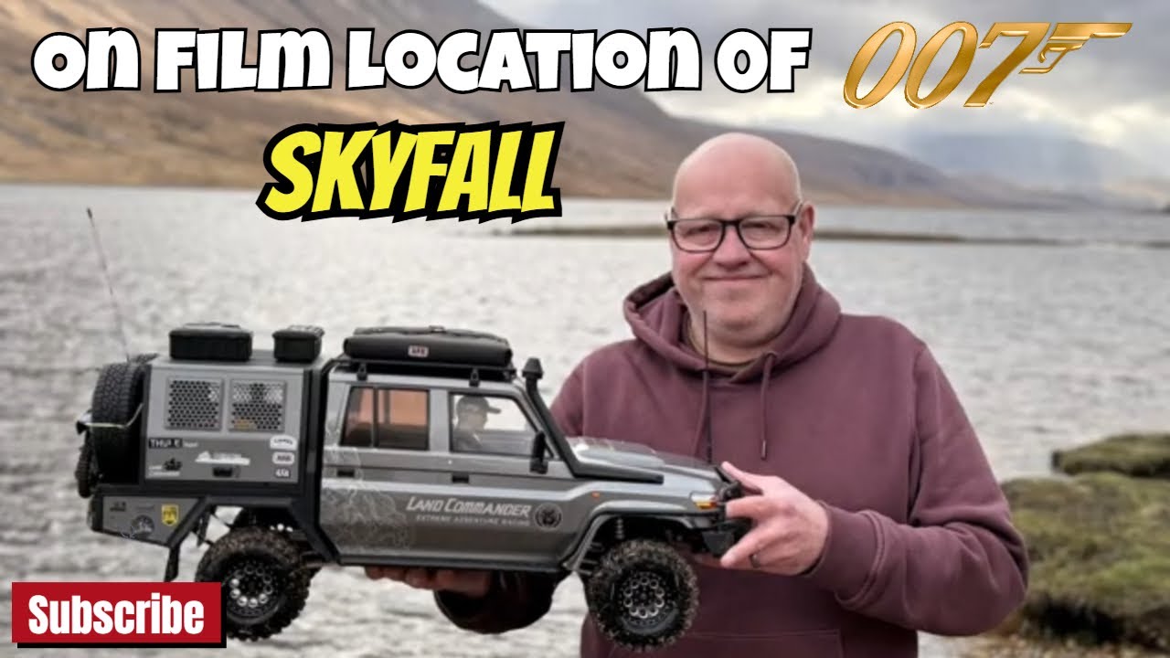 RGT Land Commander Hyper Scale RC Video at James Bond Location ASMR 4K Video