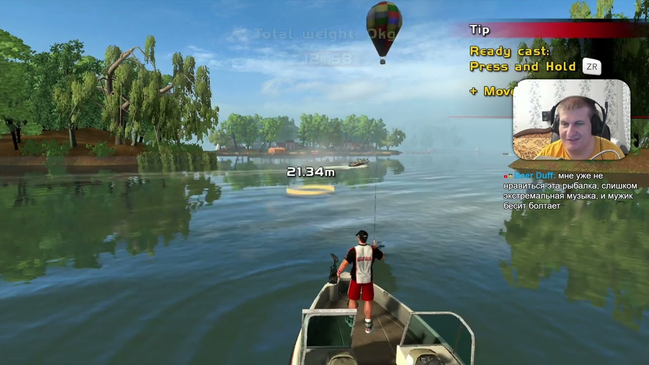 Все Игры на Nintendo Wii U №48 &mdash; Rapala Pro Bass Fishing