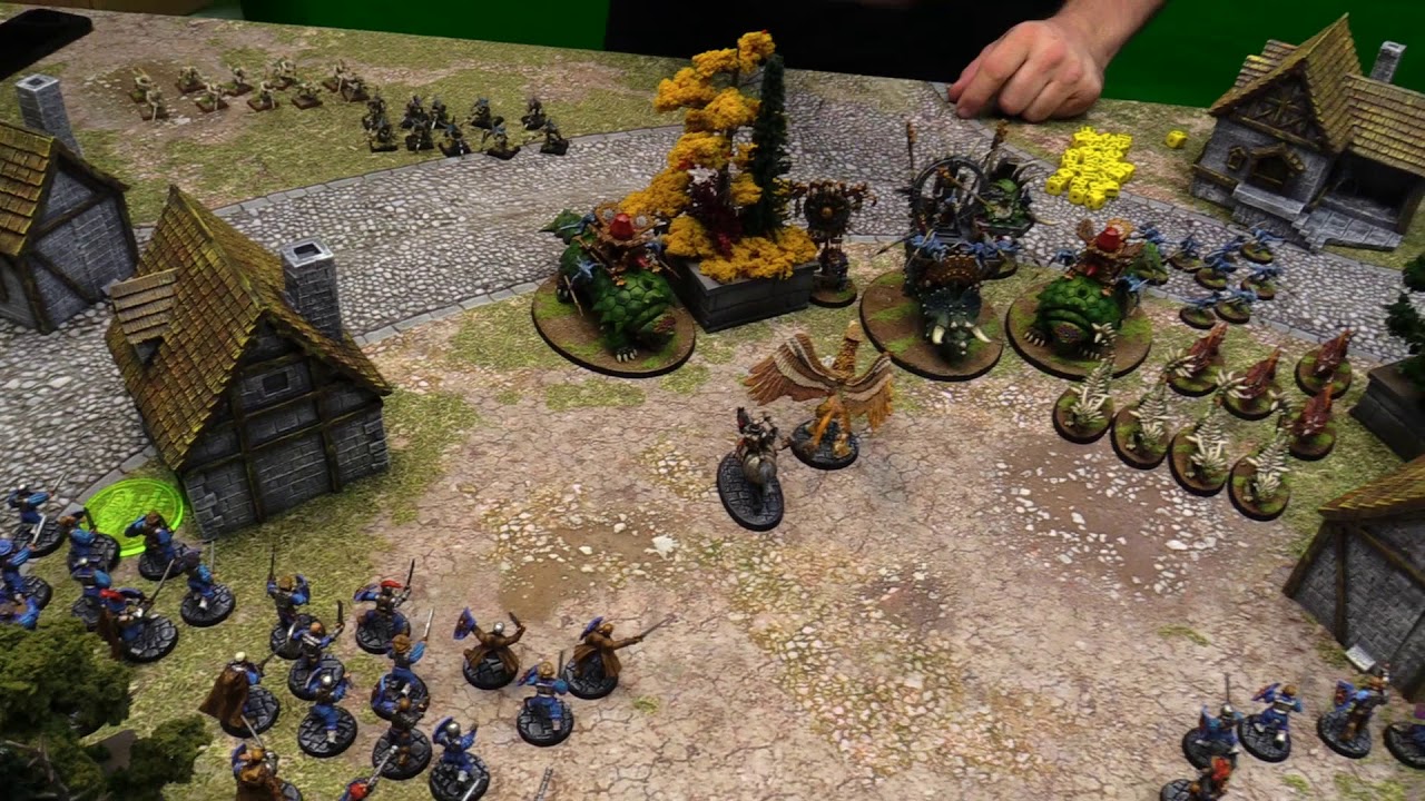 Age of Sigmar Freeguild vs Seraphon