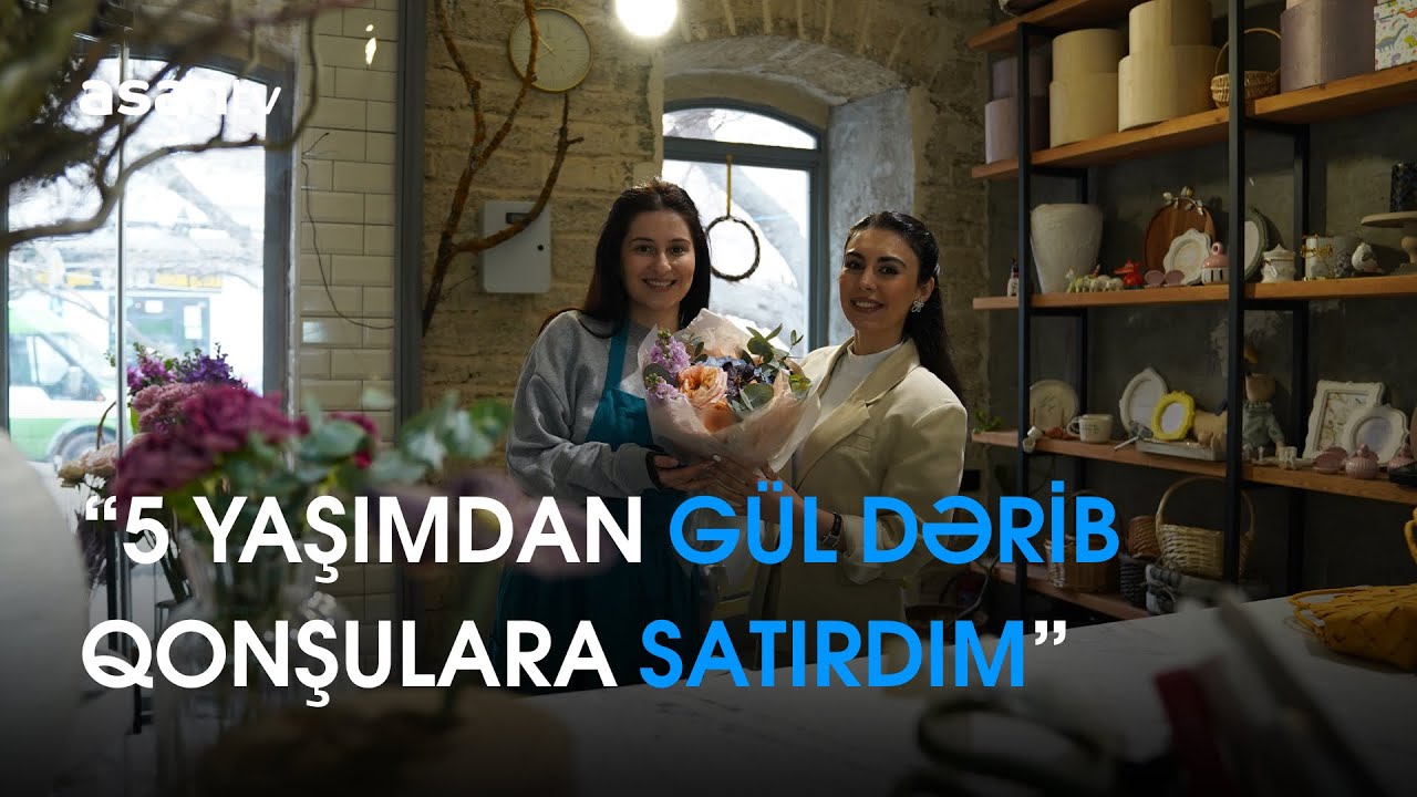 Florist Saliha Baylar ASAN TV-nin qonağı olub