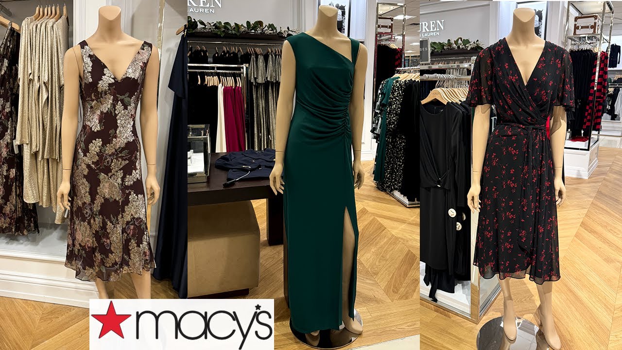 MACY'S NEW RALPH LAUREN COLLECTION 🌹  FEMININE DRESSES & MORE