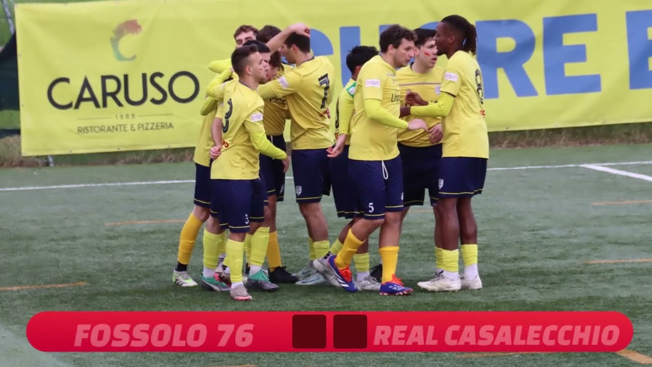 Seconda Categoria : Fossolo 76 vs Real Casalecchio :1-1 (23.11.25)