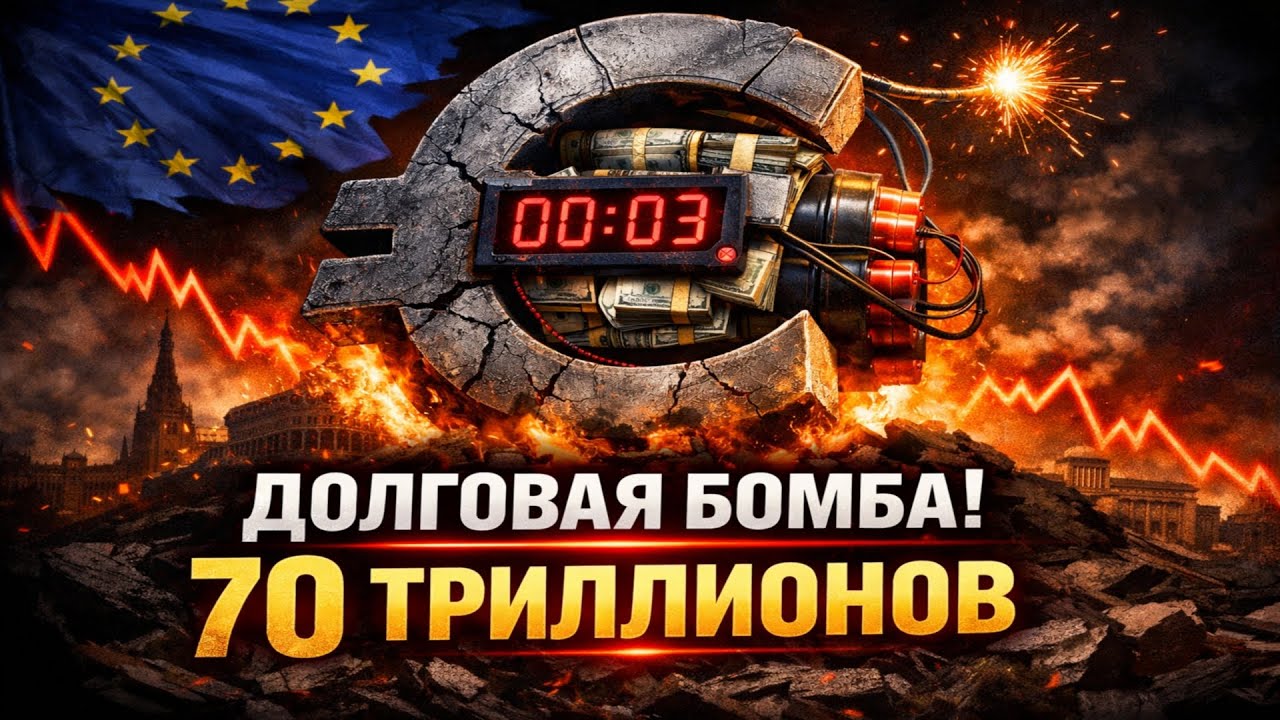 Величайший обман Евросоюза: Секретная долговая бомба на семьдесят триллионов, которая вот-вот взорв