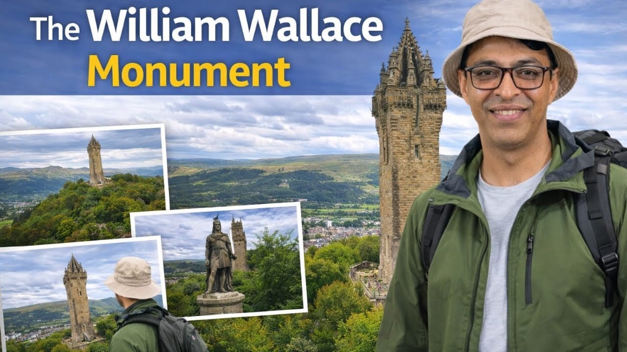 MAGICAL William Wallace Monument | Scotland-UK #WilliamWallaceMonument