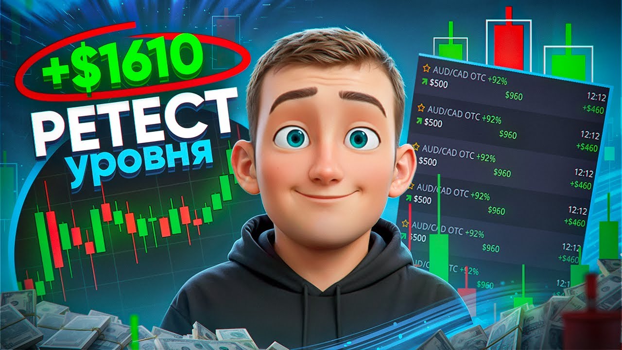 Как я заработал 1610$ на трейдинге. Простая и стабильная стратегия 