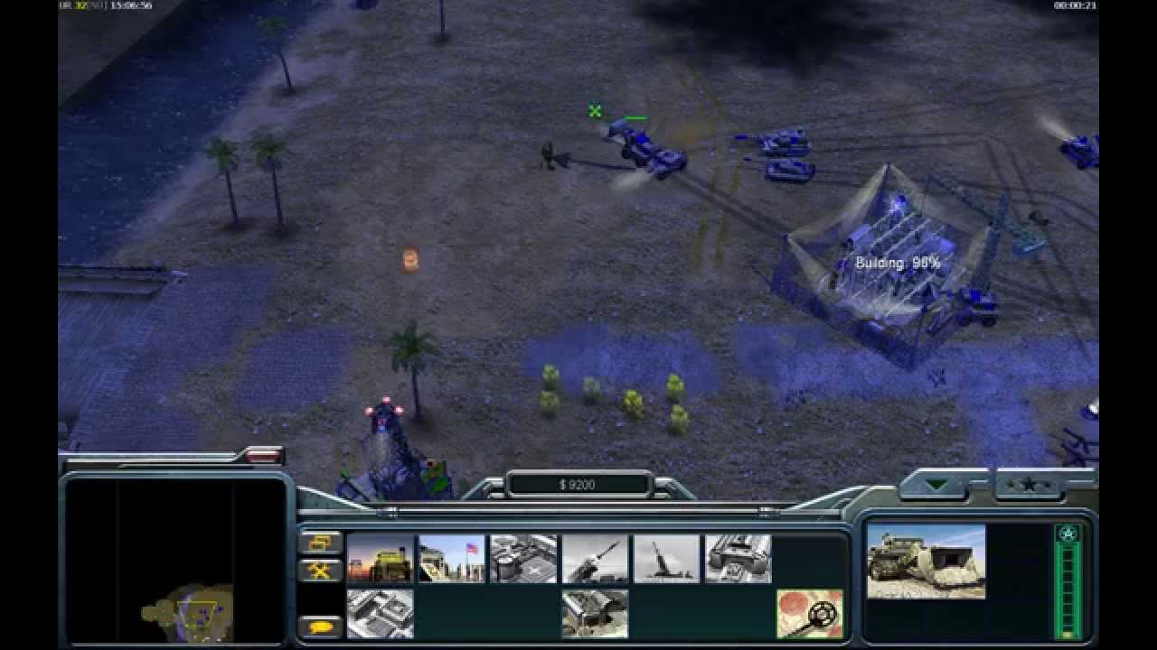 C&C Generals Zero Hour Campaign - USA 4 Speedrun[HARD]