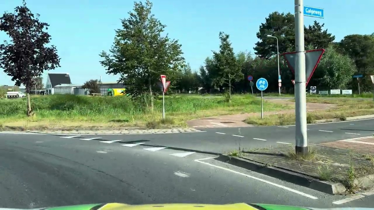 ‘s-Gravenzande - Leidschenveen Relax Sunny Real-time RideScape - ASMR - 4K - #1