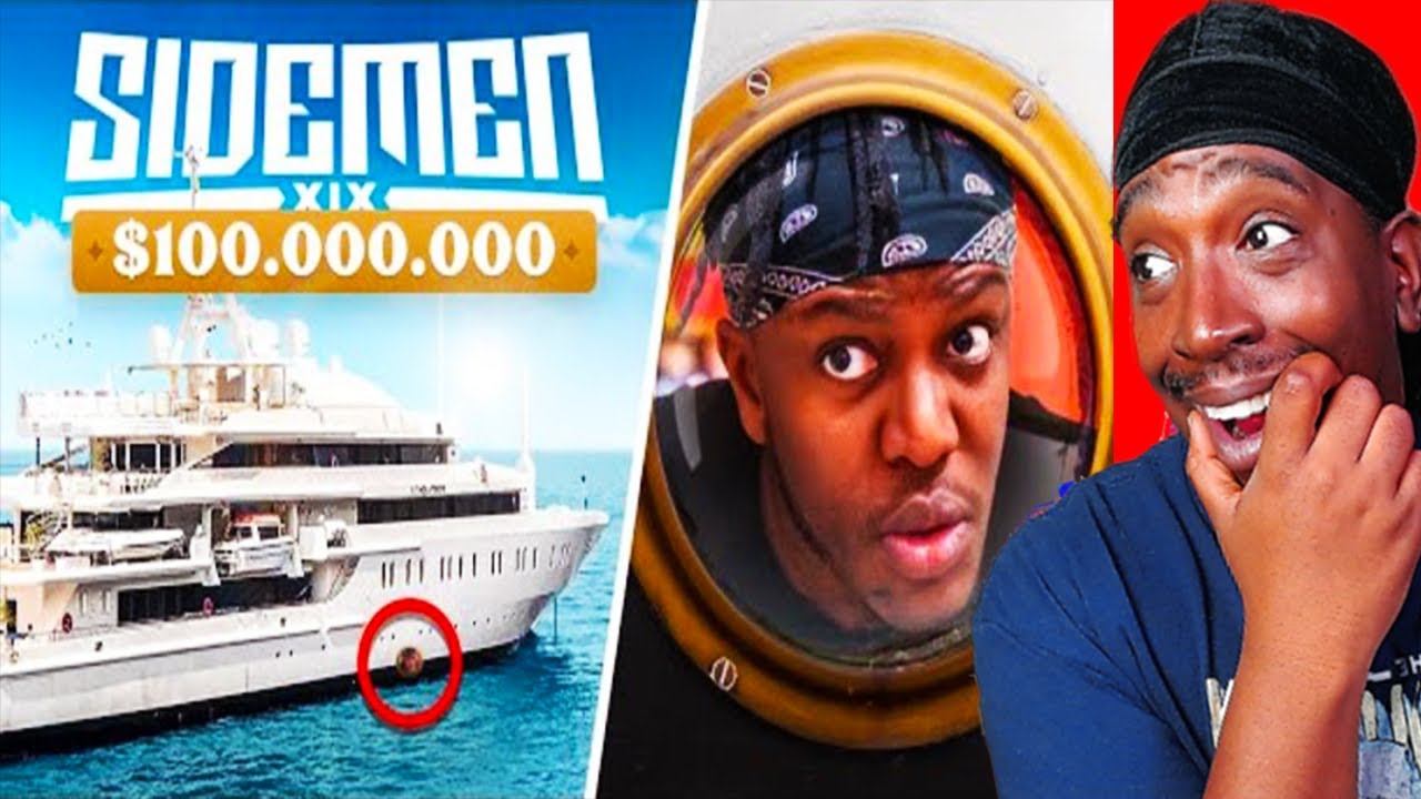 Reaction To SIDEMEN $100,000,000 SUPERYACHT HIDE AND SEEK