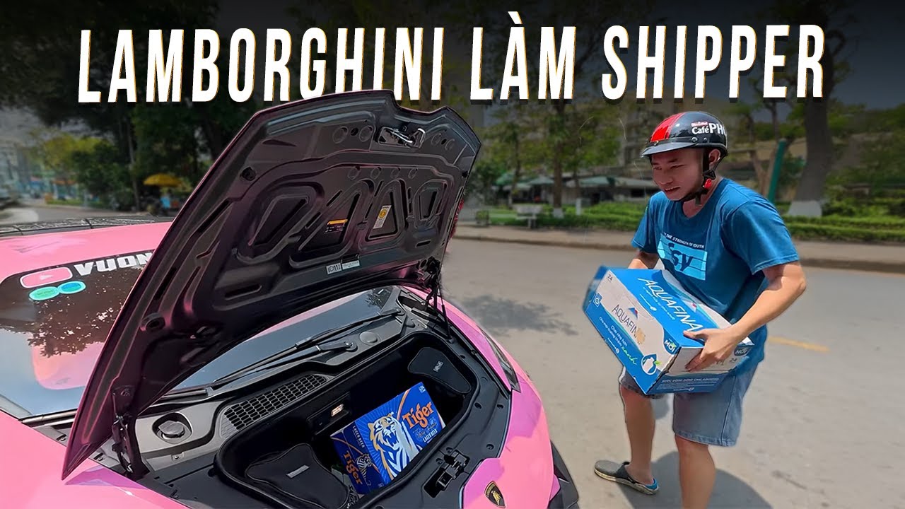 LẦN ĐẦU KHANG CHẠY LAMBORGHINI ĐI SHIP HÀNG GIÚP BẠN SHIPPER - TÌNH BẠN VƯỢT QUA MỌI TẦNG LỚP