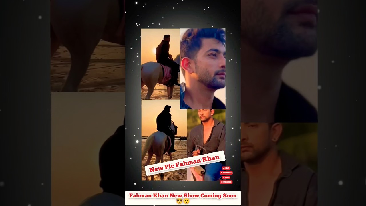 Fahman Khan New Show Coming Soon। Fahman Khan New Pics । 