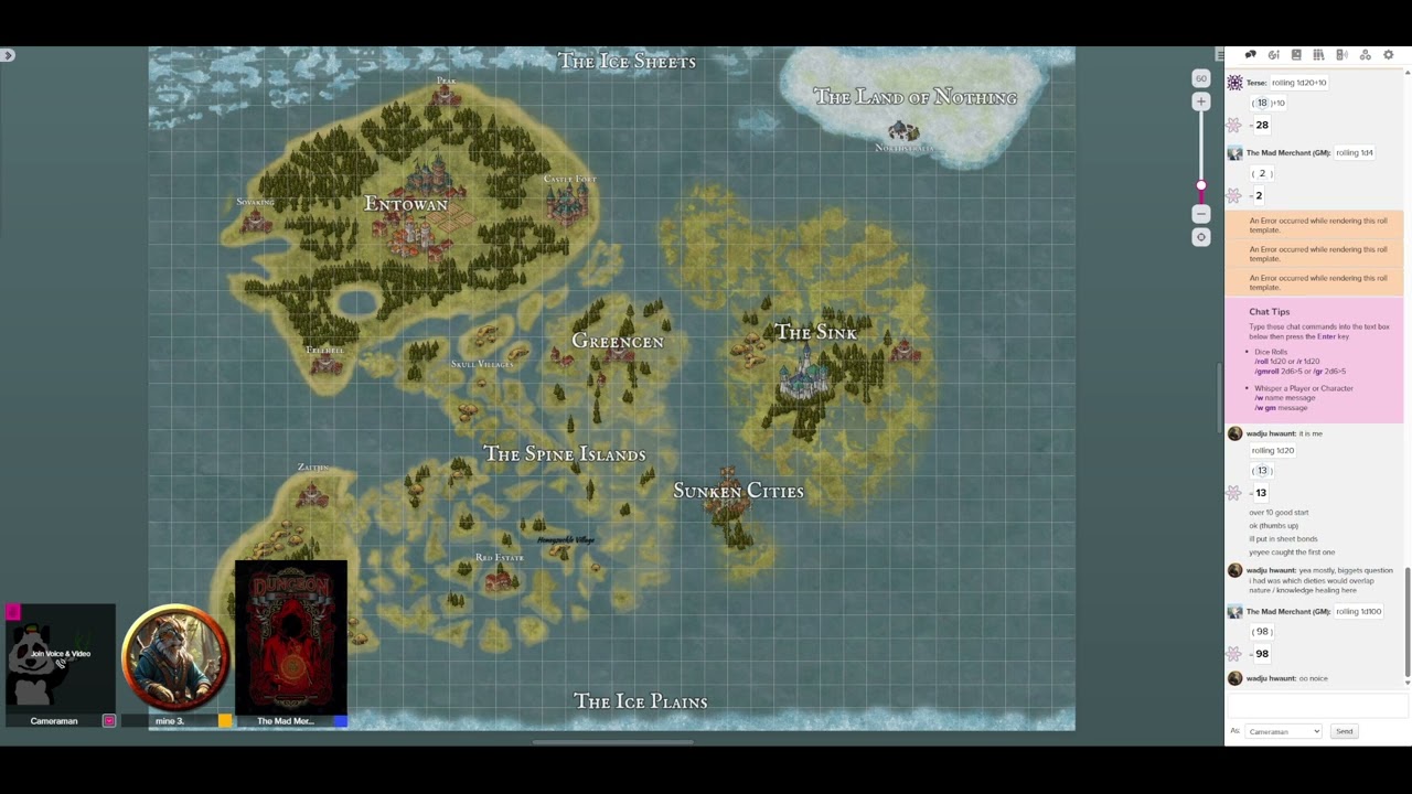D&D Talchyis - Session 0 for dauntz